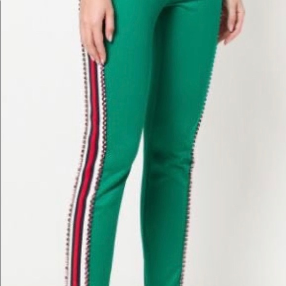 Gucci Jersey Pants w/ Crystals - Picture 4 of 7